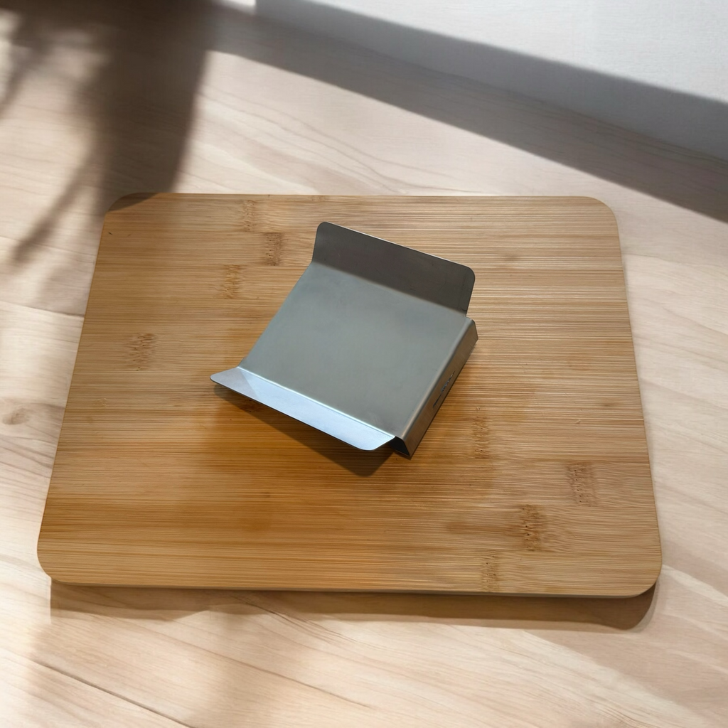 Modern Bench Scraper with Cutting Board