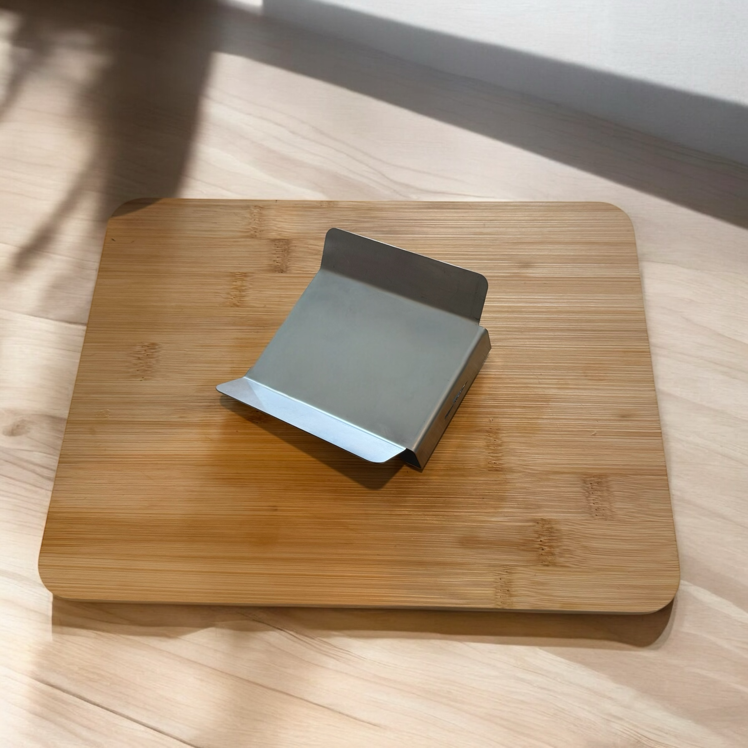 Modern Bench Scraper with Cutting Board