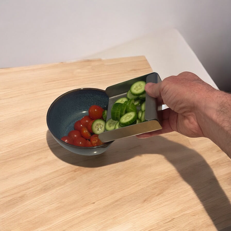 The Chefs Scoop Cutting Board Combo