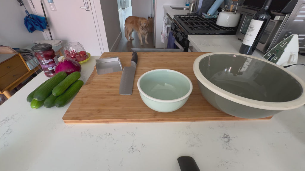 The Chefs Scoop Cutting Board Combo