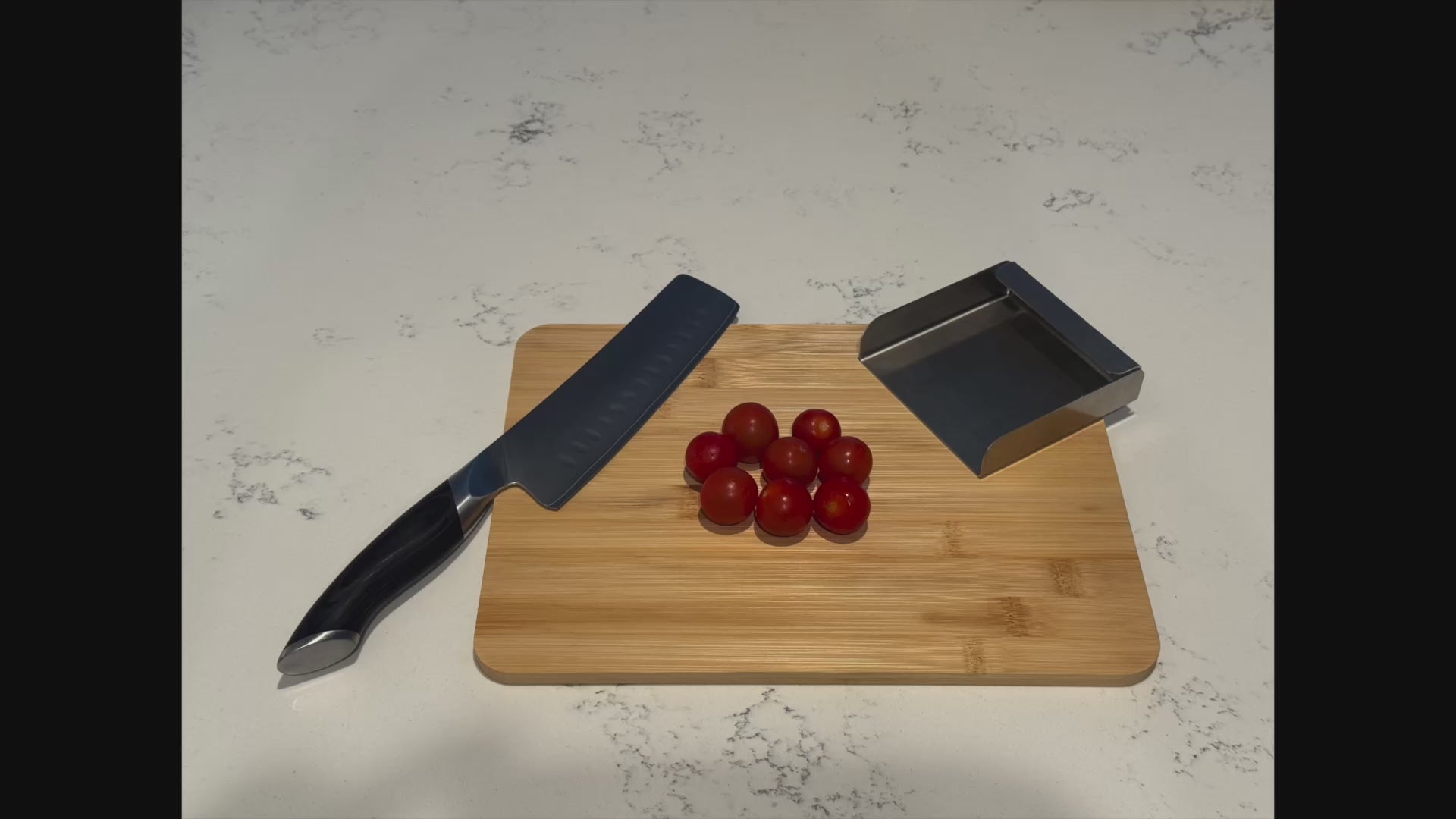 The Chefs Scoop Cutting Board Combo